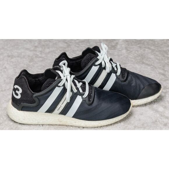 Adidas Y-3 Run Boost Yohji Yamamoto Black White Sneakers Mens Size 8 main image 8